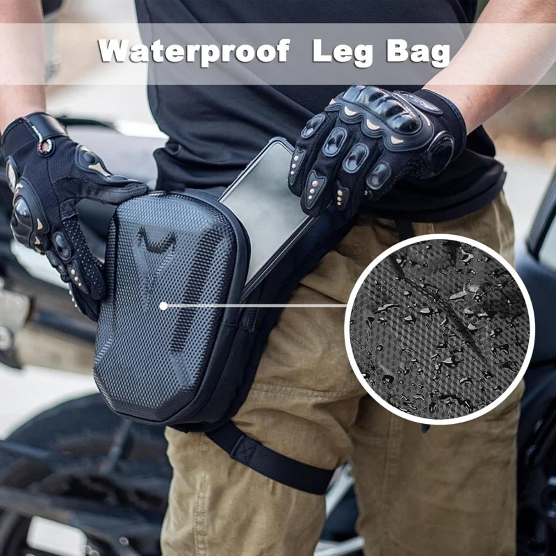Motorcycle Gear Wardrobe - Motorcycle Leg Tank Bag Waterproof Waist