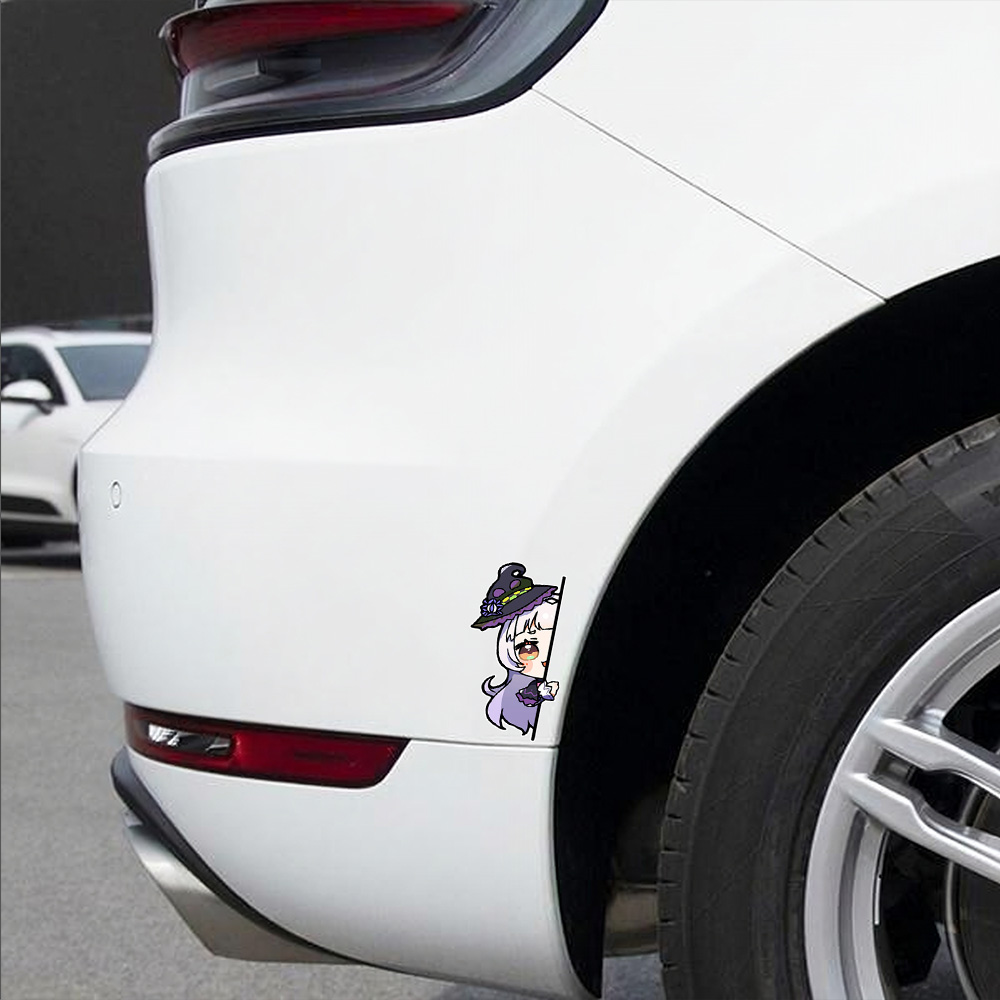 Motorcycle Gear Auto - Hololive Murasaki Shion Car Sticker Waterproof