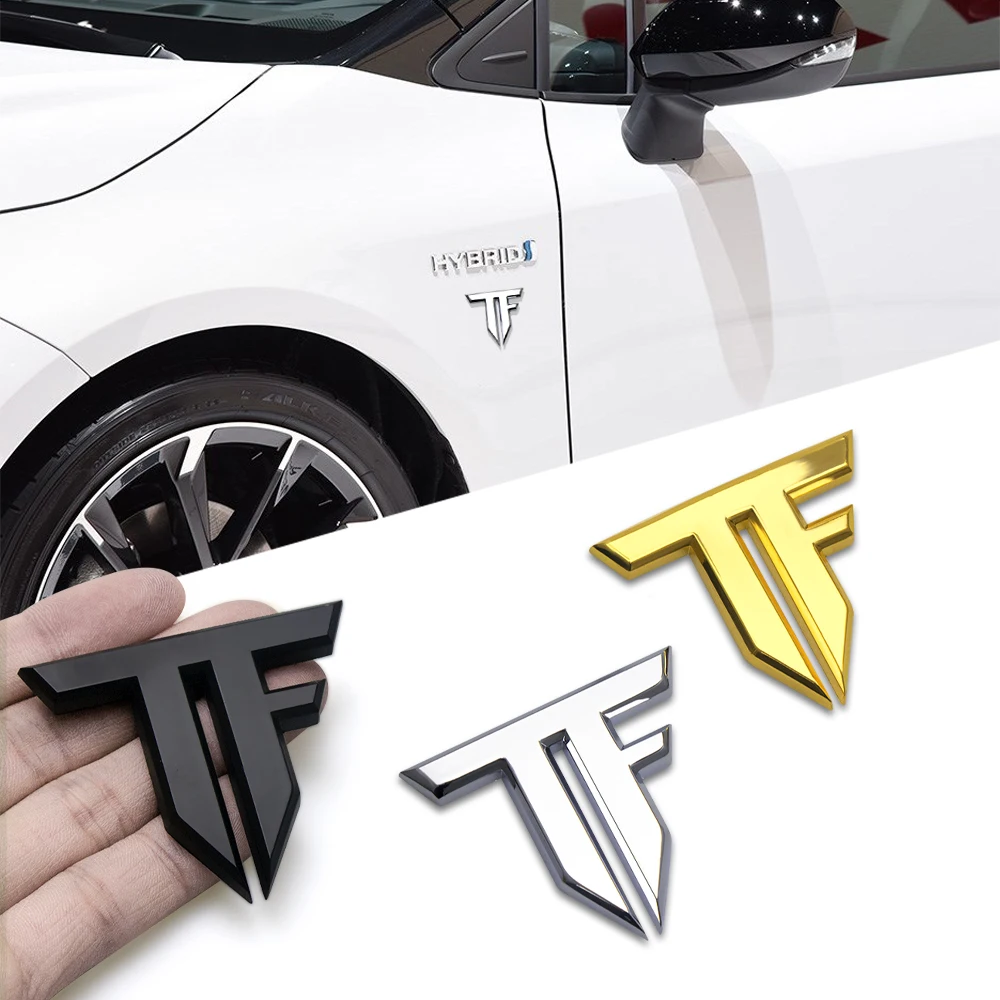 1pc 3D Metal TF Emblem Badge C - Motorcycle Gear Outlet review and price