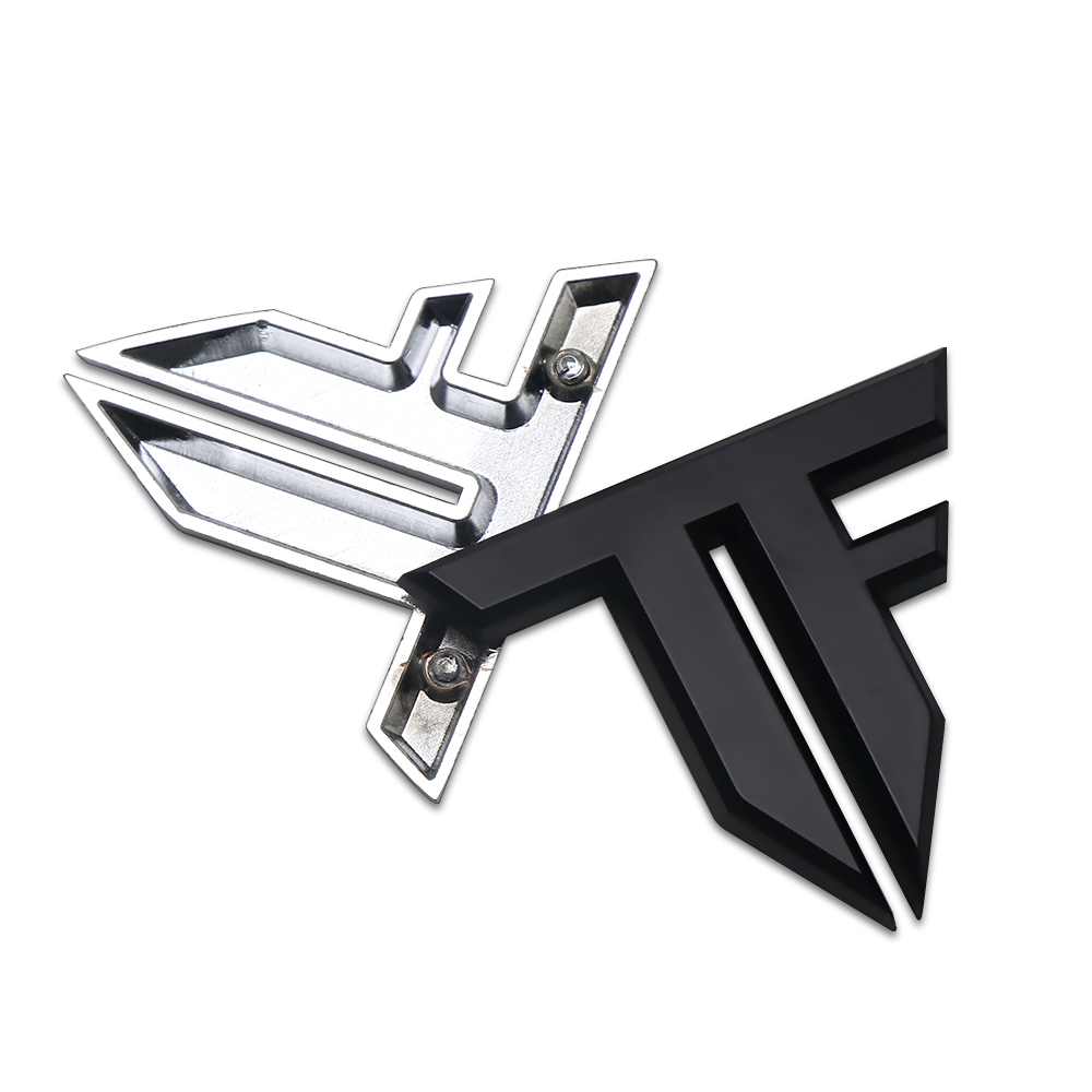 1pc 3D Metal TF Emblem Badge C - Motorcycle Gear Outlet review and price