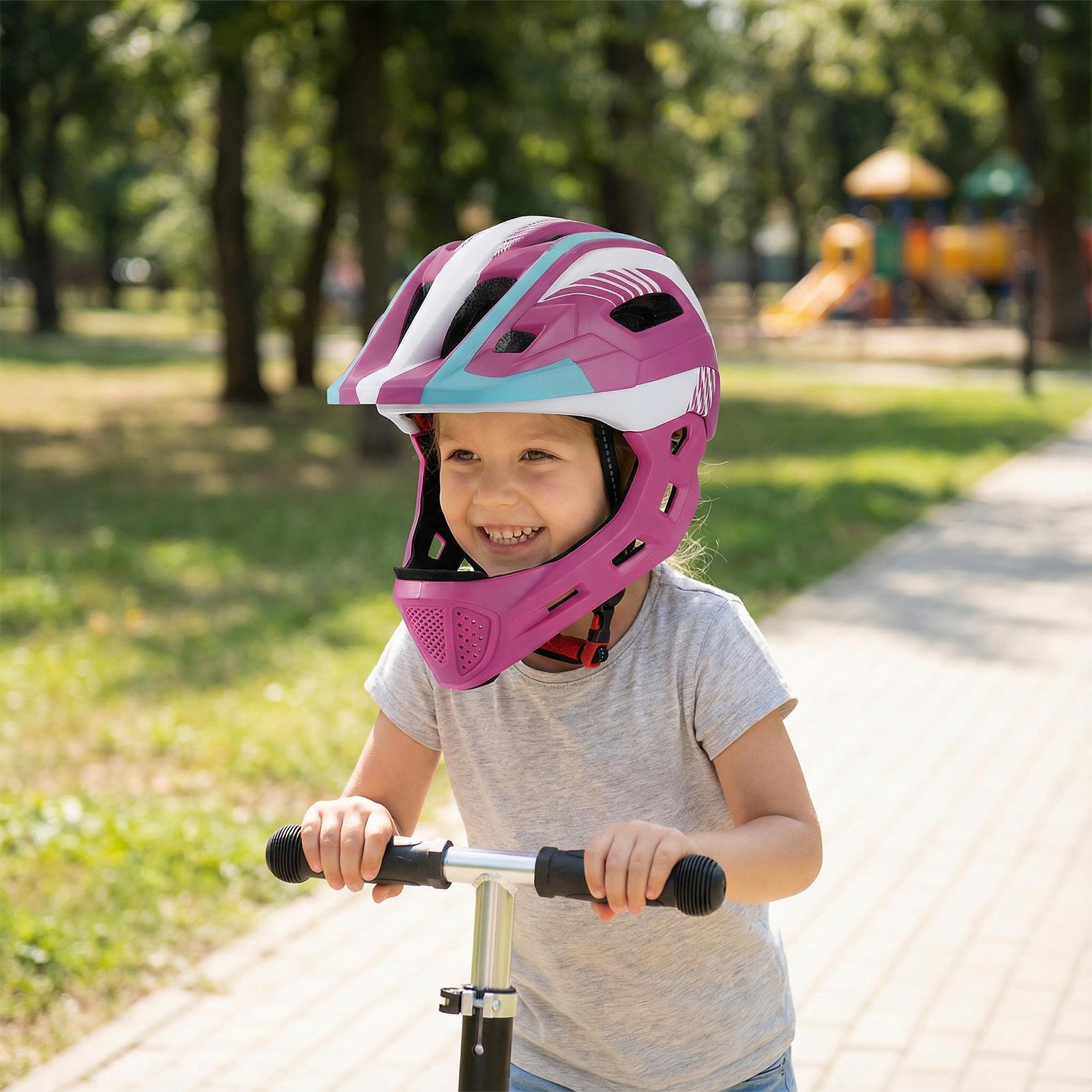Youth Full Face Helmet Cycling - Motorcycle Gear For Beginners review and price
