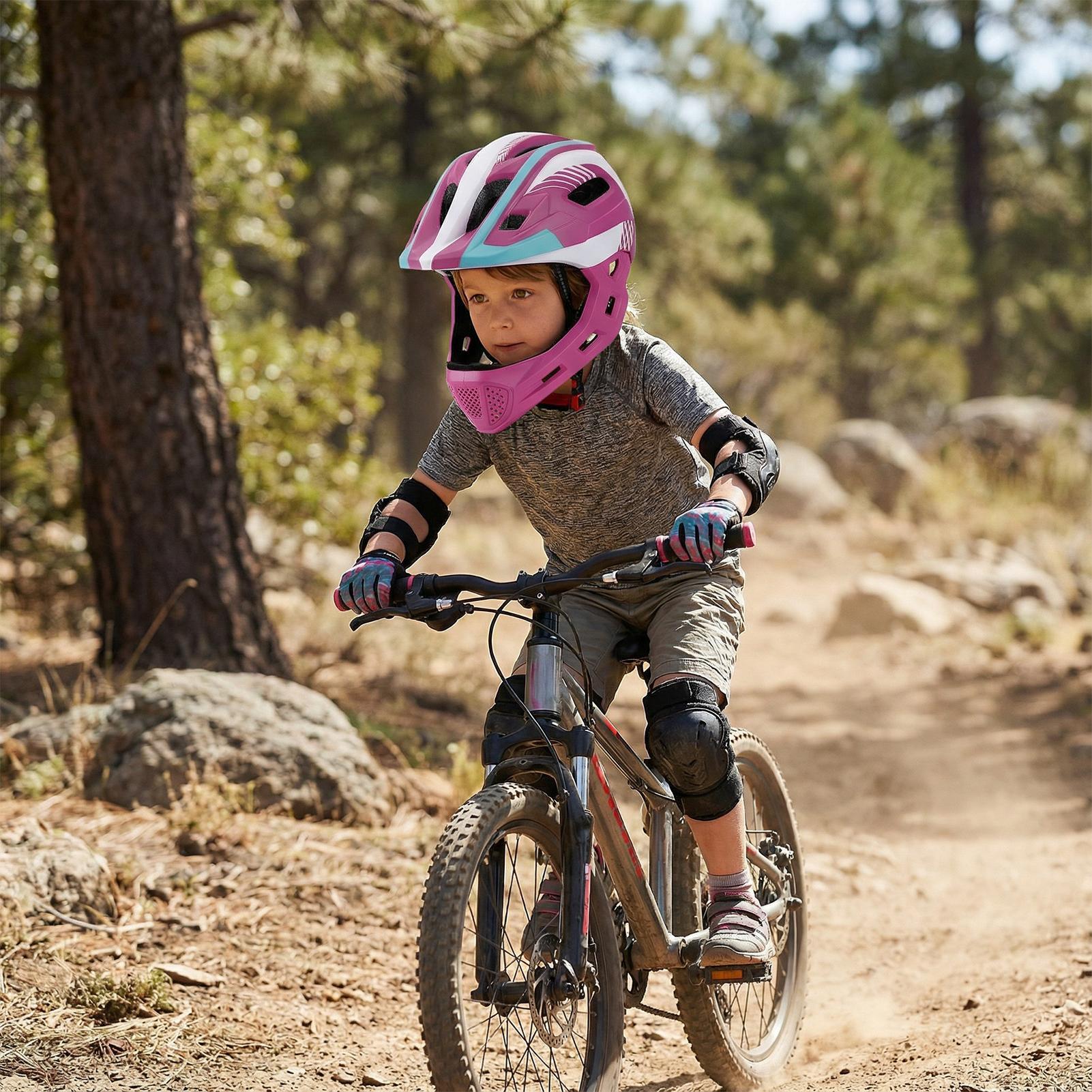 Youth Full Face Helmet Cycling - Motorcycle Gear For Beginners review and price