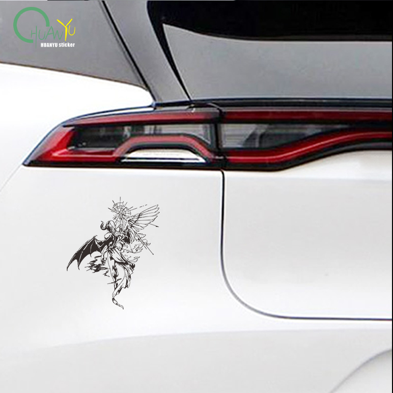 Demon Bat Wing Car Sticker, Da - Motorcycle Gear Outlet review and price