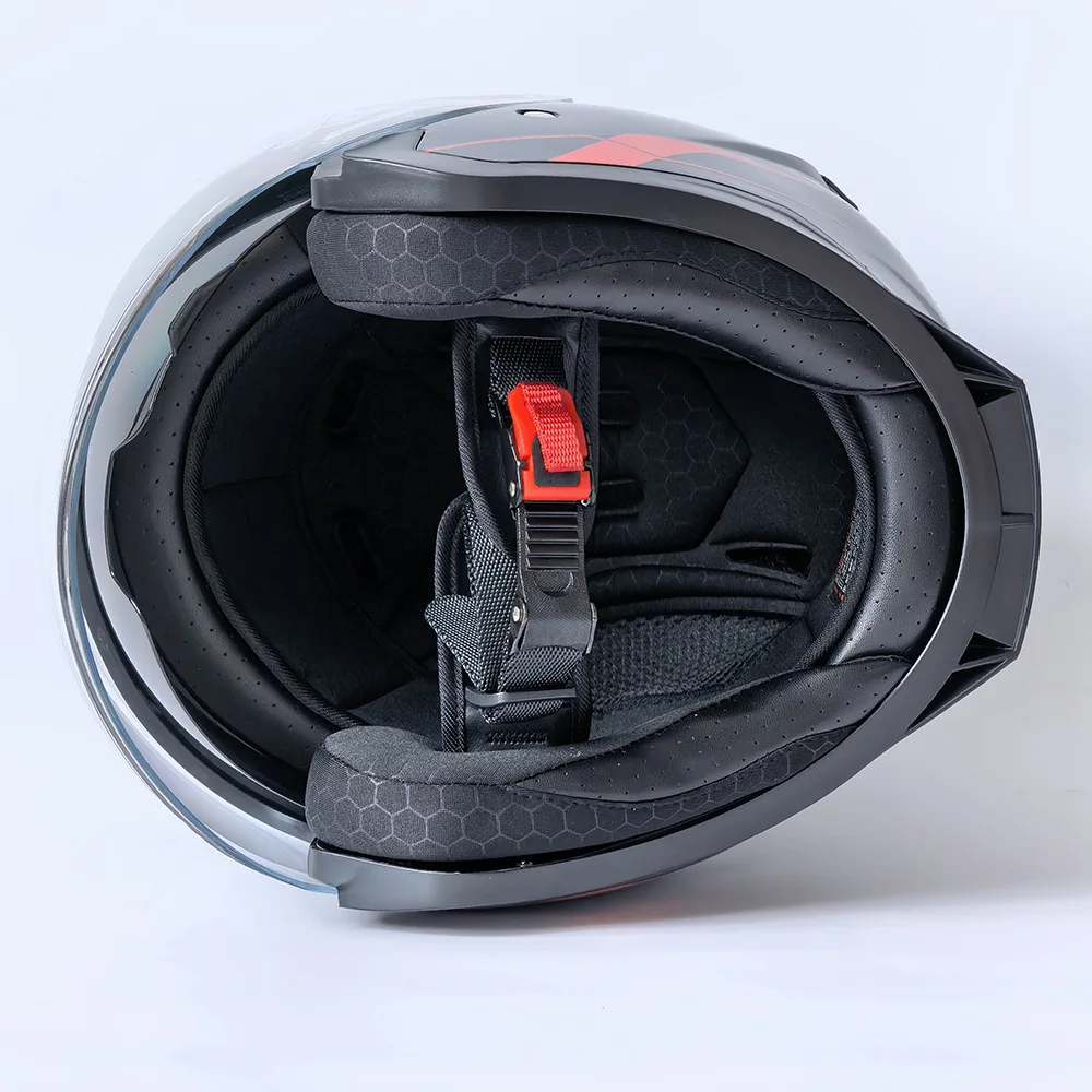 White Motorcycle Helmet Double - Motorcycle Gear White review and price