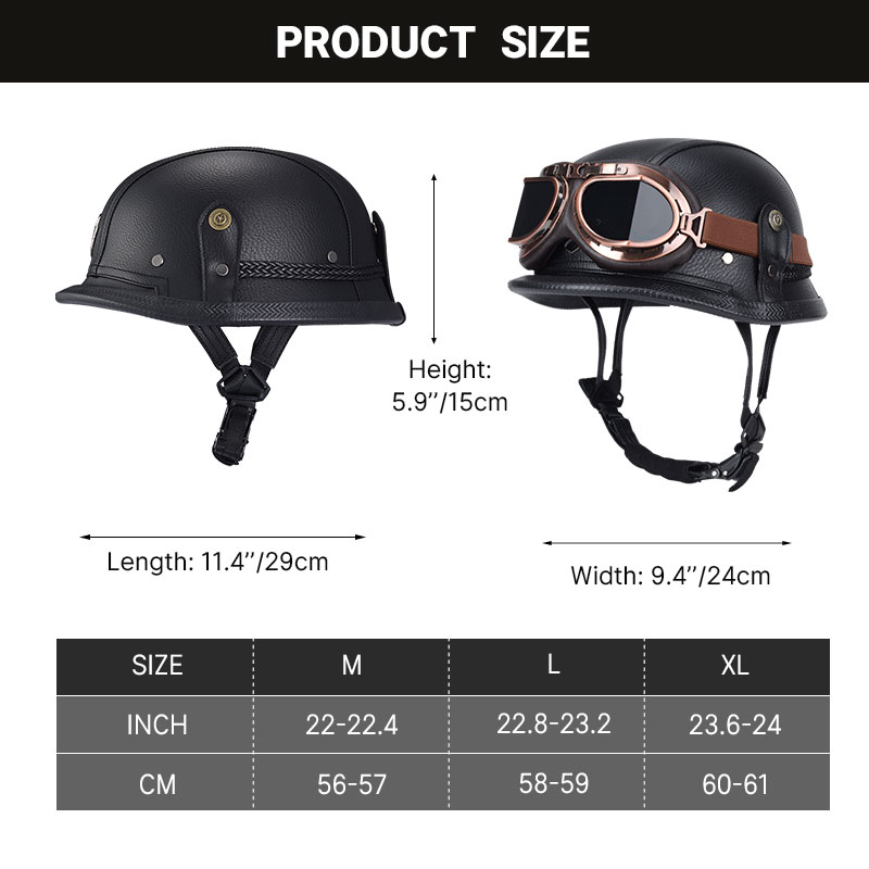 Motorbike Helmets Casco Moto H - Motorcycle Gear Vintage review and price