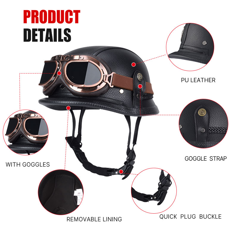 Motorbike Helmets Casco Moto H - Motorcycle Gear Vintage review and price