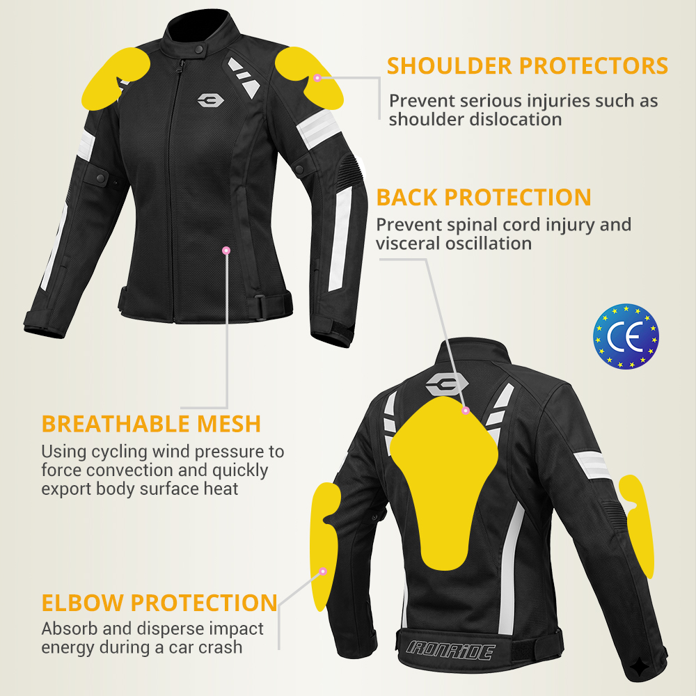 Women Motorcycle Jackets Breat - Motorcycle Wearing Gear review and price