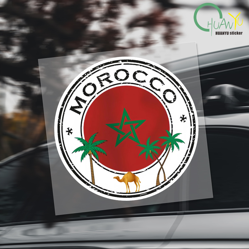 Creative Morocco Stickers Moro - Motorcycle Gear Outlet review and price