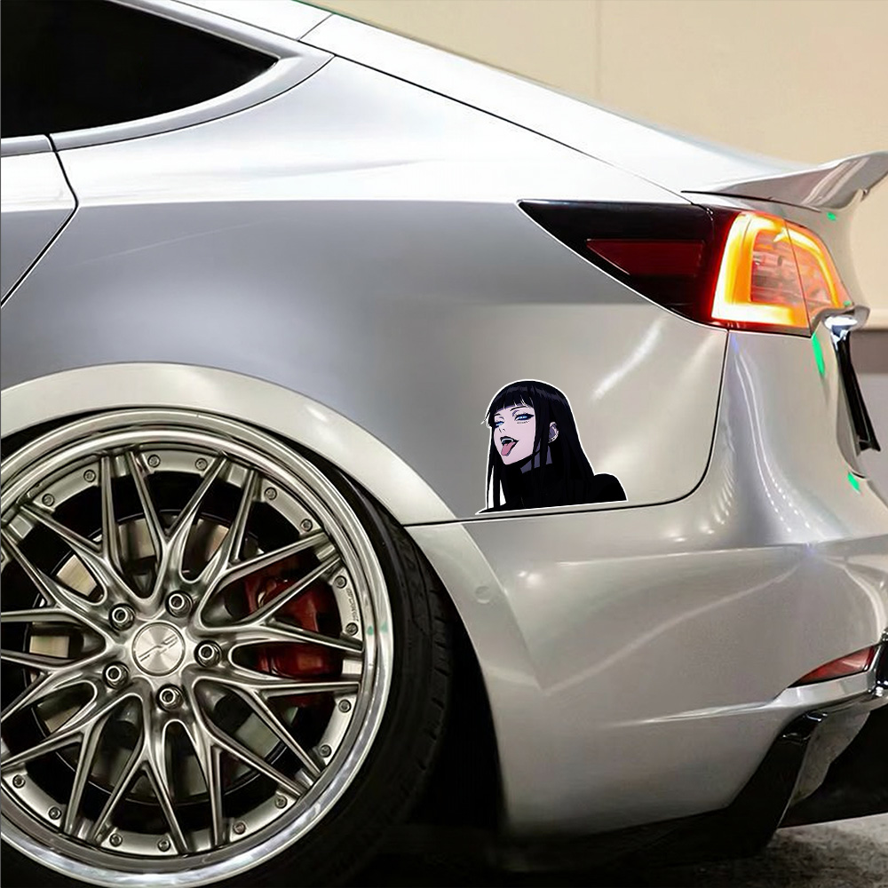 Cool Anime Girl Tomie Car Stic - Motorcycle Gear Auto review and price