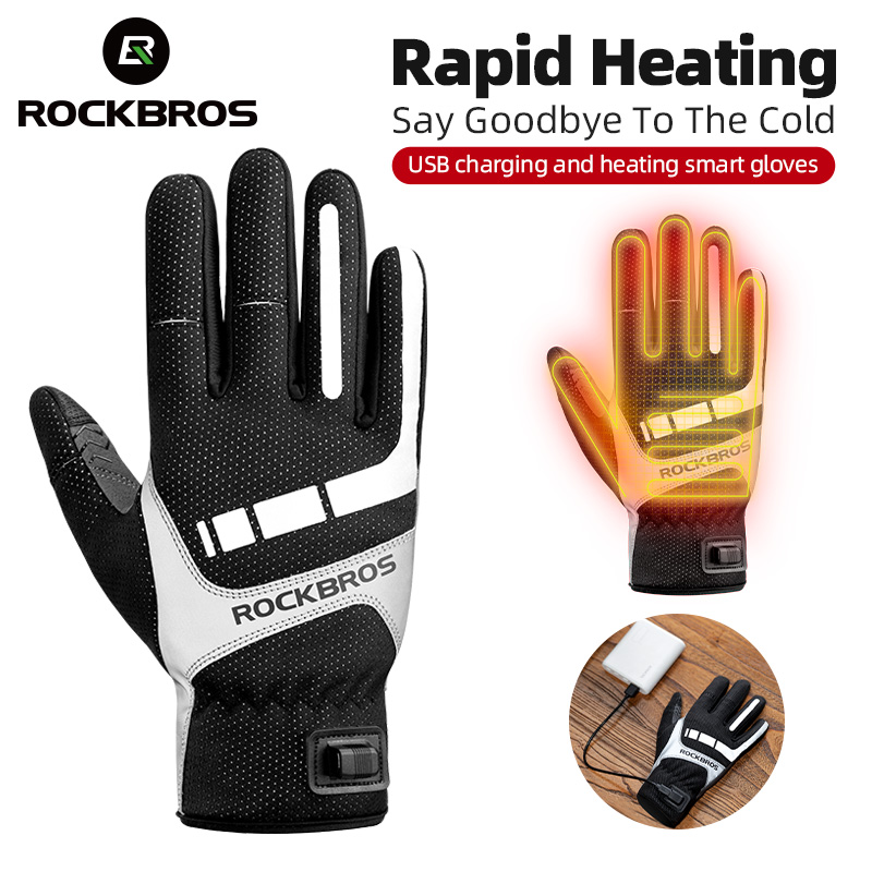 ROCKBROS Heated Winter Glove C - Motorcycle Gear For Winter review and price
