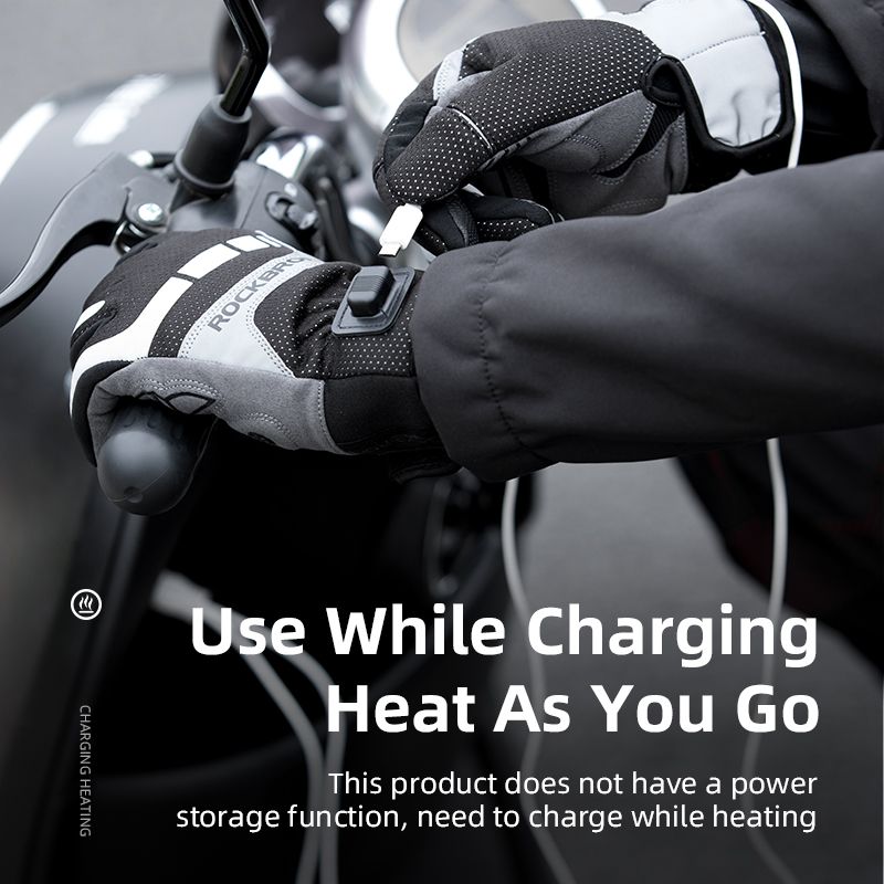 ROCKBROS Heated Winter Glove C - Motorcycle Gear For Winter review and price