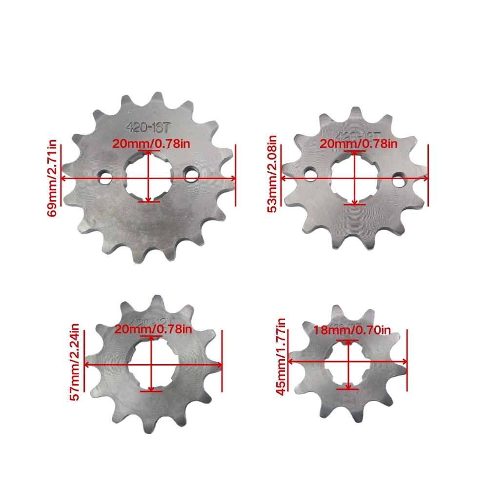 Motorcycle 420 Front Chain Spr - Motorcycle Gear Ratio review and price