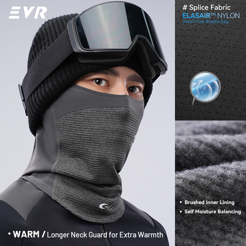 EVR Winter Wool Face Mask Neck - Motorcycle Gear For Winter review and price