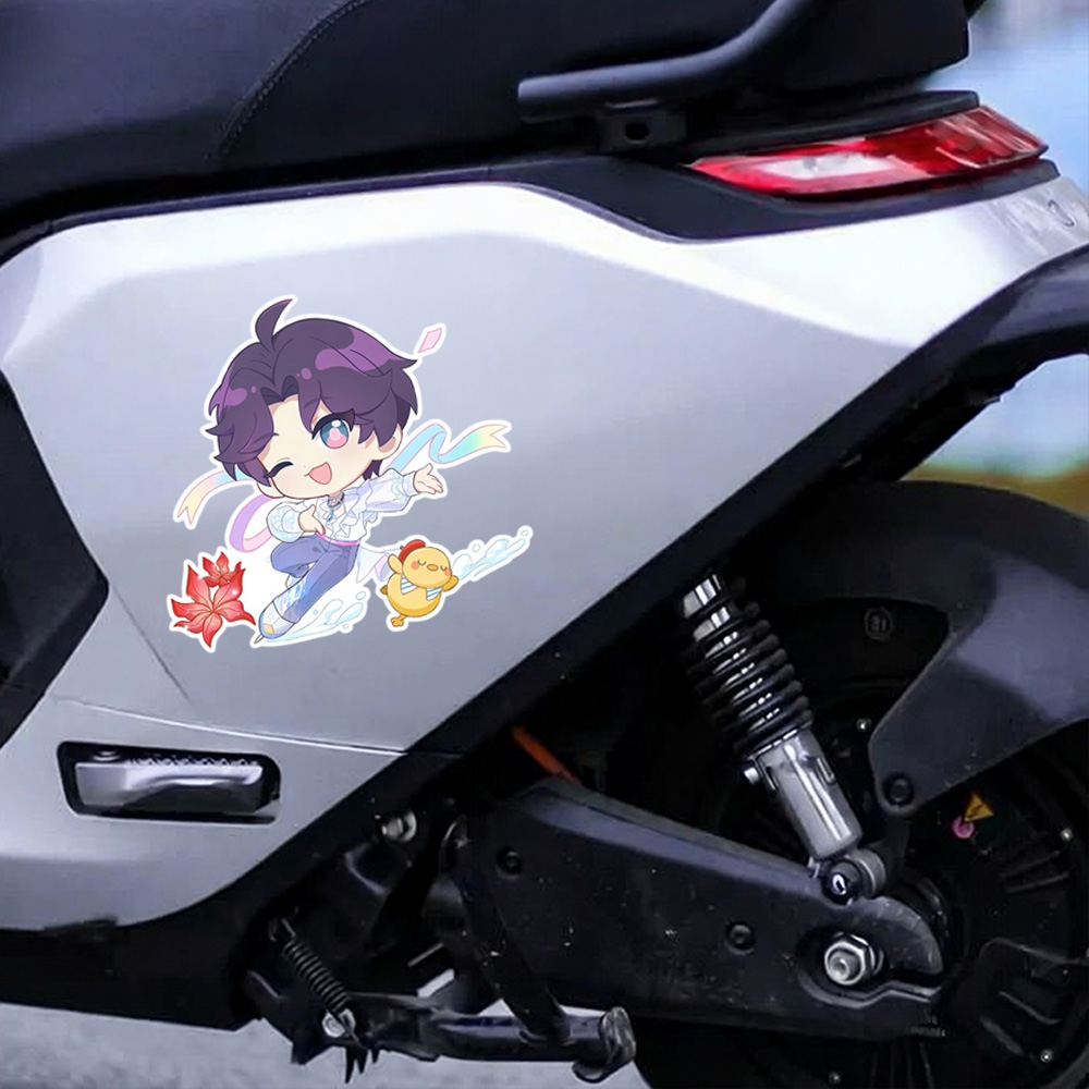 Cute Zayne Cartoon Car Sticker - Motorcycle Gear Auto review and price